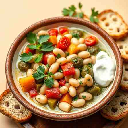 Cyprus Fasolada - Healthy Mediterranean Diet Recipe